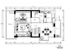 新中式复式楼设计CAD施工图（含效果图）