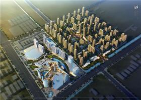WB00533山东淄博嘉亿国际财富中心项目文本建筑方案设计