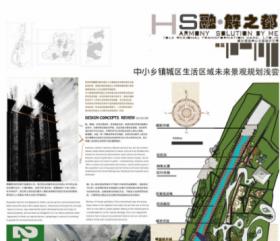 中小乡镇城区生活区域未来景观规划