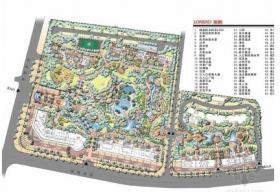 [武汉]新中式高档居住区景观设计方案（手绘）