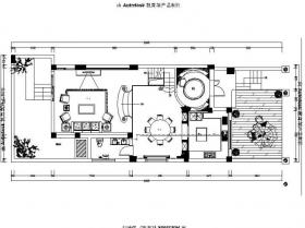 [成都]新古典欧式风格别墅室内设计施工图（含效果图）