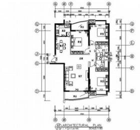 [郑州]经典新古典欧式风格三居室样板房装修图（含效果）