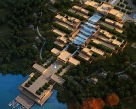 [鄂尔多斯]黄河文化主题星级山地酒店建筑设计方案文本