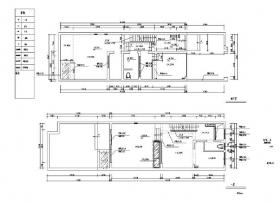 白马别墅室内装修设计施工图及效果图（含PPT方案）