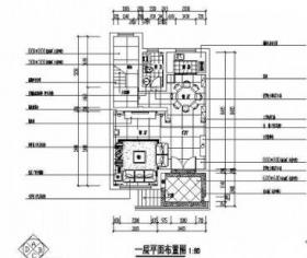 某建筑商三层小别墅装修图
