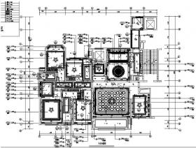 [广东]新中式新古典混搭风样板间设计施工图（附效果图...