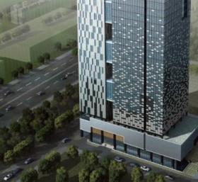 [深圳]某二十一层办公综合体建筑方案文本