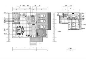 望江府邸欧式风格别墅室内设计施工图及效果图