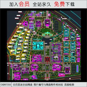 河南农业大学新校区修建性详细规划设计方案CAD