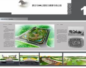 蒙古马30公里耐力赛赛马场公园