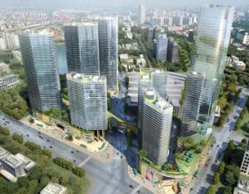 [江苏]南京绿地顶级国际城市综合体建筑设计方案文本（...
