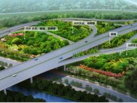 [湖北]5大类型城市滨水森林立交匝道绿化提升景观设计...