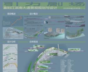 “引力剧场”——富阳江滨南大道景观规划与设计