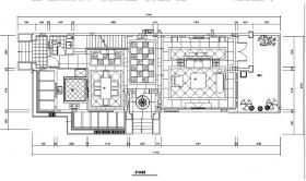 [江苏]古典欧式风格480平米联体别墅设计施工图（附效果...