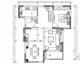 [广东]地中海风格两层小别墅室内施工图