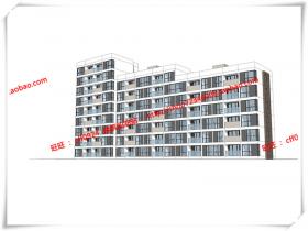JZ292住宅高层/多层 住宅建筑单套设计su模型+cad图纸