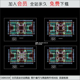 大学图书馆建筑设计CAD