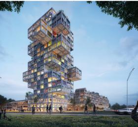 MVRDV 新作'KoolKiel'：以一种渐进和灵活的方式重建都市社区