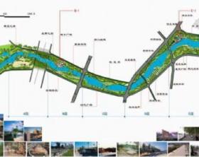 山东泰安河道滨水一期工程景观设计方案