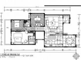 [南京]某叠加别墅样板房施工图