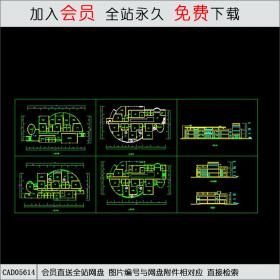 幼儿园建筑图 CAD