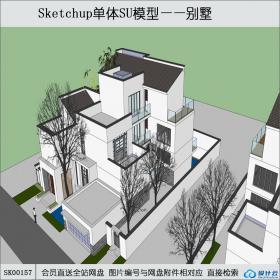 SK00157中式su别墅模型设计