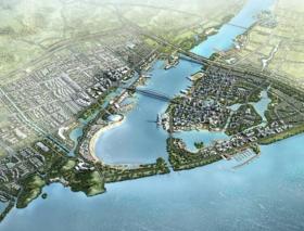 [浙江]宁波北仑滨海新城梅山湾两岸概念规划及核心区城市...