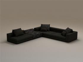单个现代简约沙发3Dmax模型 (23)