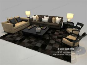 混搭沙发3Dmax模型 (14)
