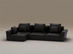 单个现代简约沙发3Dmax模型 (61)