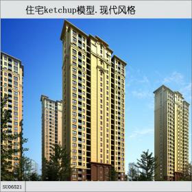 SU06521住宅，现代西方新古典，26层