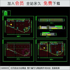 某商城1栋建筑施工图CAD