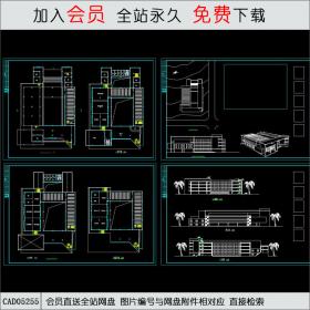 某高校图书馆方案CAD