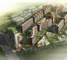 [江苏]现代风格住宅区规划及单体设计方案文本