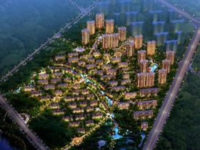 [河北]高端别墅区及高层住宅居住区建筑方案设计图纸(一...