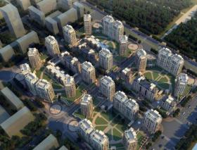 [上海]前滩居住九宫格居住区建筑方案文本（PDF...