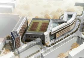 [上海]多层市级体育馆建筑设计方案文本（含3套方案及...