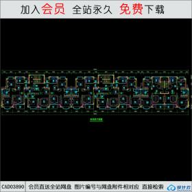 CAD03890 A2-4-上海罗店新镇住宅a2-3地块-20 CAD