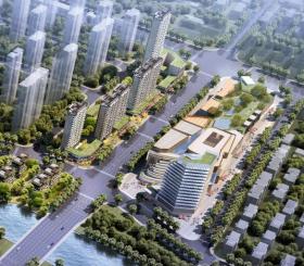 [江苏]南京龙湖滨水居住区及绿色商业综合体建筑设计方案.