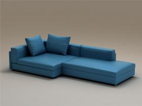 单个现代简约沙发3Dmax模型 (18)