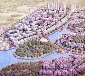 [广东]高层住宅区规划及单体方案文本(国外知名事务所)
