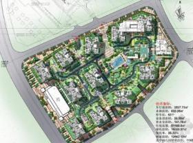 [重庆]现代风格居住区景观设计方案
