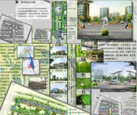 焦作市园林美墅住宅小区绿地景观设计