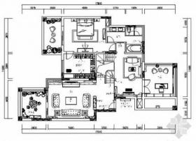 [深圳]异域豪华国际公馆施工图（含效果）