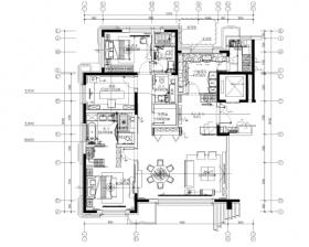 CCD-北京丰台区花乡樊家村175㎡样板间室内装修施工图...