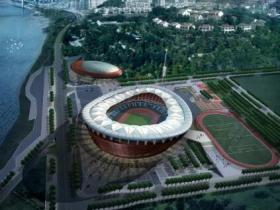 [重庆]三层现代风格3万人体育中心建筑设计方案文本