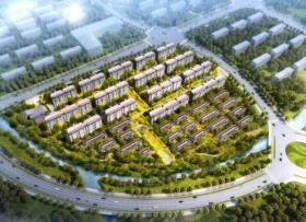 [江苏]南通新中式住宅区规划建筑方案文本