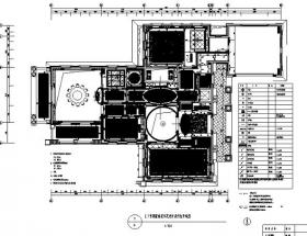 [广东]邱德光星河湾海怡半岛E7别墅施工图（附物料表）