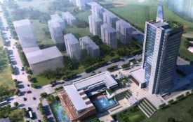 [武汉]现代化超高层“风帆”状集团办公大楼建筑设计方案...