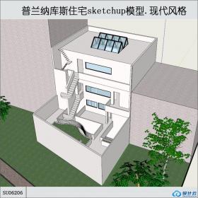 SU06206Villa Planeix 普兰纳库斯住宅，柯布西耶现代主义名作...